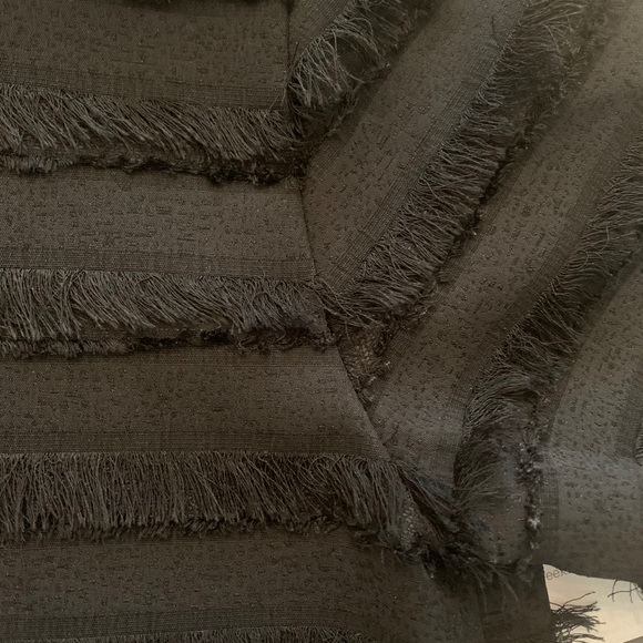 Black fringed top - Picture 4 of 5